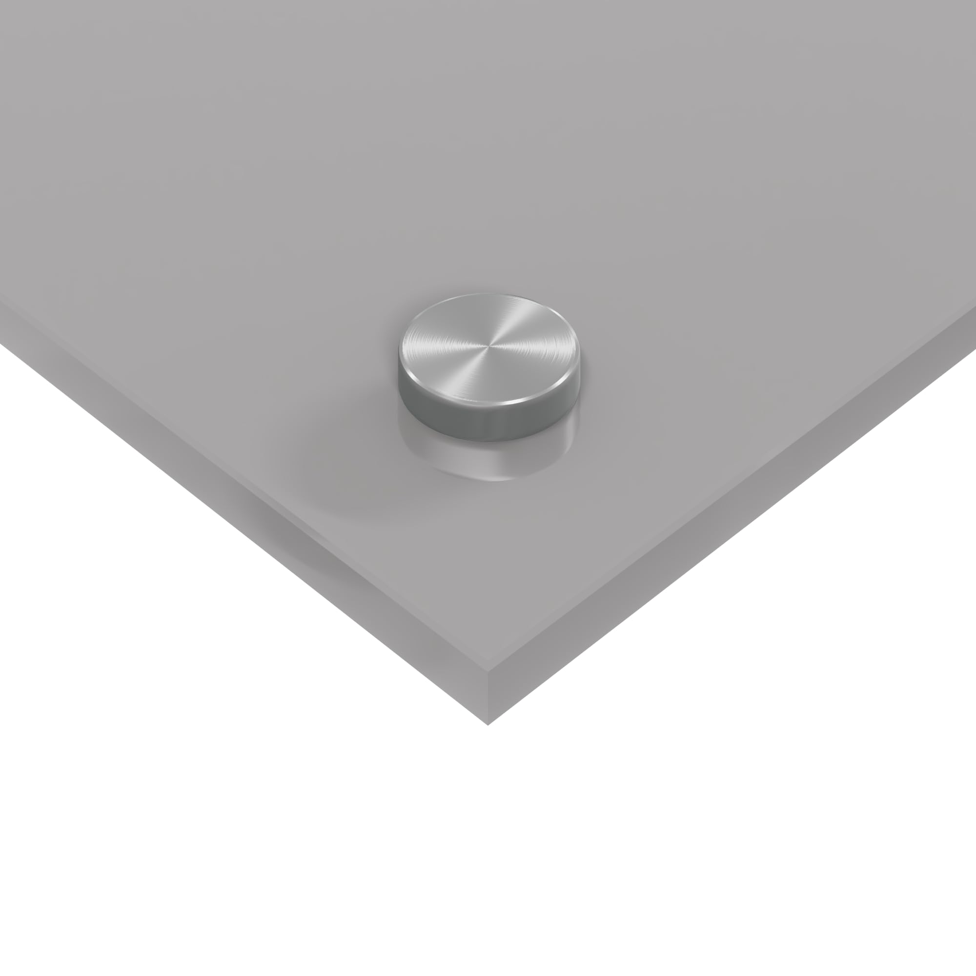 vidaXL Küchenrückwand Hellgrau 100 x 50 cm Gehärtetes Glas, Moderne, robuste Glasrückwand für die Küche, hitzebeständig, stylisches Design, easy Montage