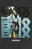 bmx blank cell 2017  Bmx Notebook: 6x9 Blank Lined Bmx Bicycle Journal 120 Pages