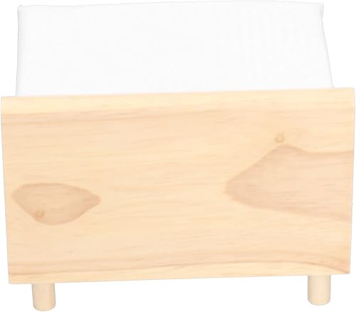 Miniatura 8 de Cama doble de casa de muñecas 112, juguetes en miniatura, accesorios de muebles en miniatura para decoración de casa de muñecas