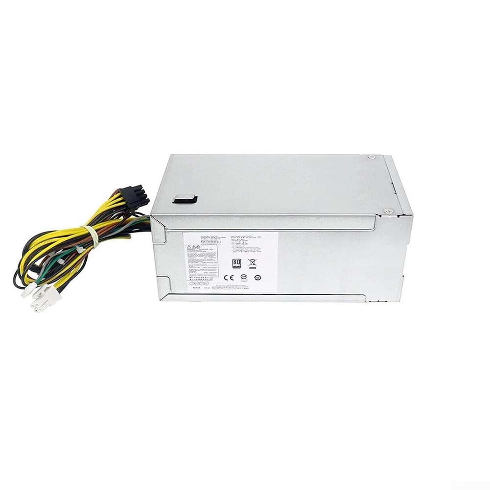 Alimentatore da 400 W per HP ProDesk serie 280 285 288 480 600 680 800 G3 G4, compatibile con L76557-001 L04618-800, metallo ad alta efficienza, colore: argento