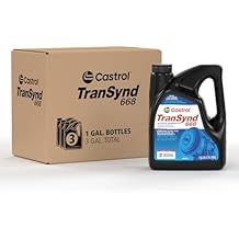 Castrol TranSynd 668 Full-Synthetic Automatic Transmission Fluid, 1 Gallon, Pack of 3