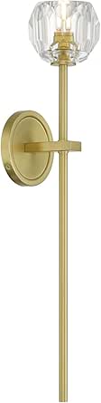 Crystorama Aragon 4.5'' LED Soft Brass Sconce