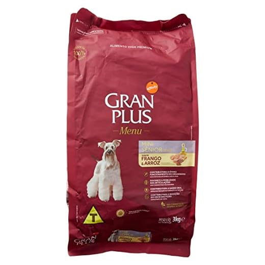 Affinity RAÇÃO GRAN PLUS MENU CÃO SENIOR MI 3KG