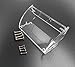 Transparent Acrylic Shell for LCD1602 LCD Screen with Screw/Nut LCD1602 Shell Case Holder (no with 1602 LCD)