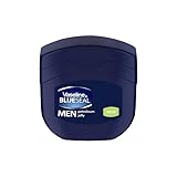 Vaseline Men's Fresh Blue Seal Petroleum Jelly, 250ml - Paraben-Free Dry Skin Whole Body Moisturizer