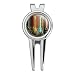 GRAPHICS & MORE Guitars Electric Acoustic Rock and Roll Wood Paneling Golf Divot Repair Tool and Ball Marker