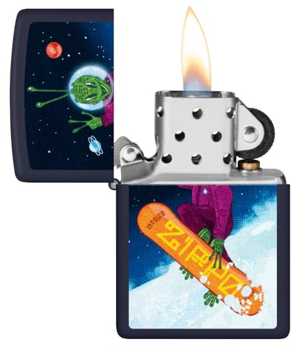 Encendedor Zippo Space Azul miniatura 3