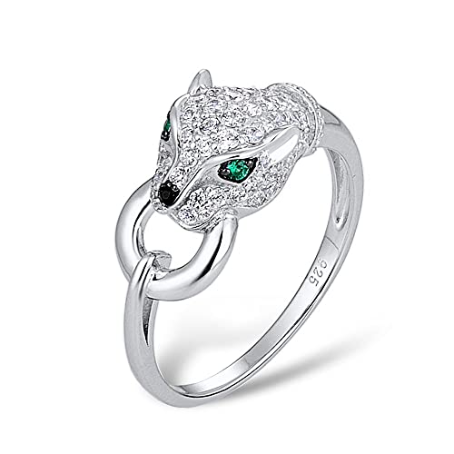 Bague panthère pour femmes le cadeau de bijoux fins chic et brillant