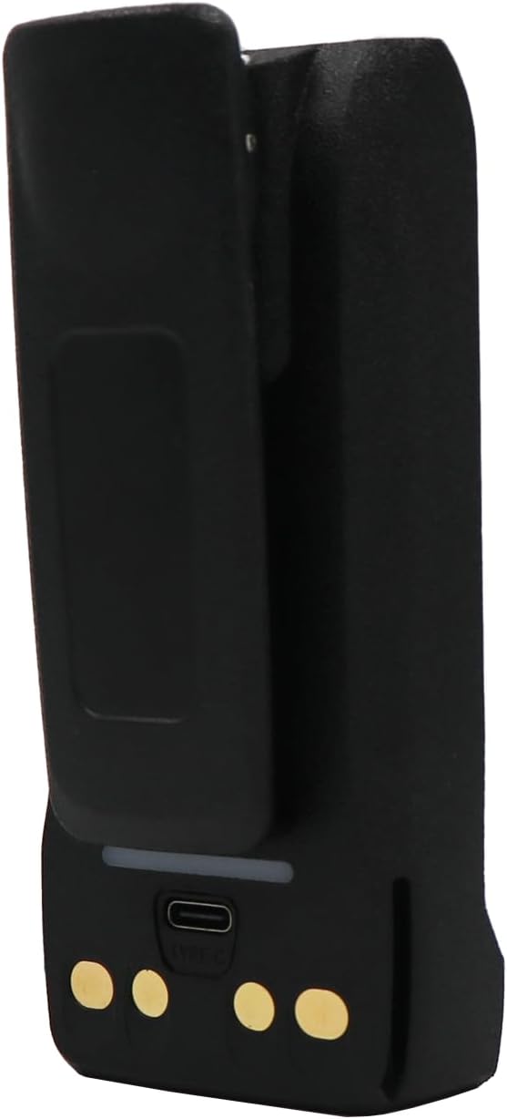 USB-C R7 Battery Replacement Compatible with Motorola R7A Radio PMNN4810A PMNN4809A PMNN4808A with Type C Charging Port 7.4V/ 2600mAh