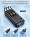 Power Bank 50000mAh, 30W USB C Handyakkus Schnellladen 3 integrierte Kabel