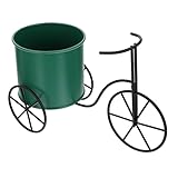 Fabriqué en fer, robustes et durables et respectueux de l'environnement, sans danger pour l'utiliser. Design de vélo de fer rustique, non seulement une décoration de bureau, mais aussi un support de fleur ou un porte-stylo. Facile à mélanger dans dif...
