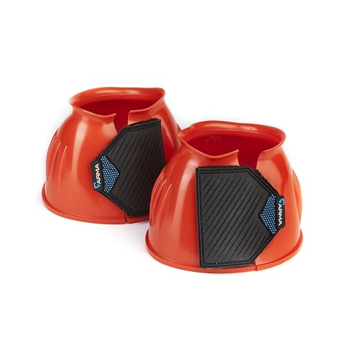 Shires ARMA Gloss Over Reach Boots Full Orange