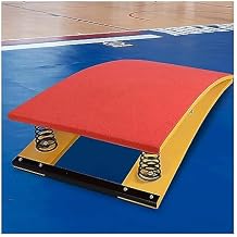 Pro Gymnastics Springboard Vault for Kids High Bounce Springboards with Steel Spring & Jump Pad for Home Sports Club,