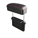 Qirc Apoyabrazos Universal consola central apoyabrazos extensor codo y antebrazo muñeca soporte ajustable altura confort Universal Almohadillas de reposabrazos (negro rojo)