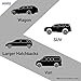 Booms Fishing VRC Vehicle Rod Carrier, Car Fishing Rod Holder, 2 Nylon Straps Adjustable Range 31.5 