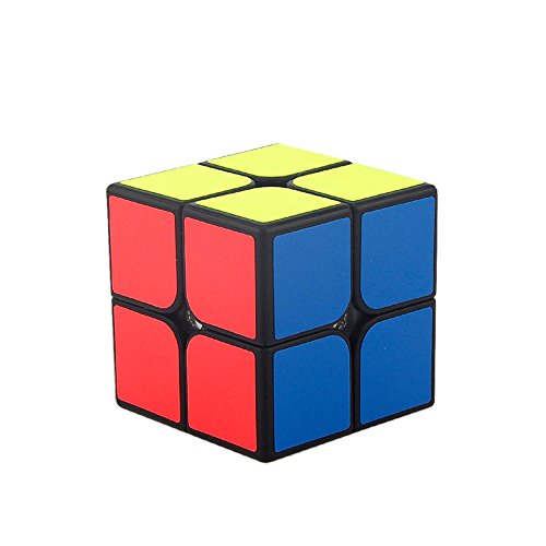 Dingze Moyu Mofang Classique MF2C 2x2x2 Speed Puzzle Magic Cube Noir
