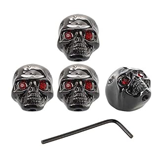 Tête de mort tête de guitare électrique bouton de volume en métal 4pcs bouton de volume de couleur basse bouchon de… - Les Beatles, Paul McCartney, John Lennon, RIngo Starr, George Harrison