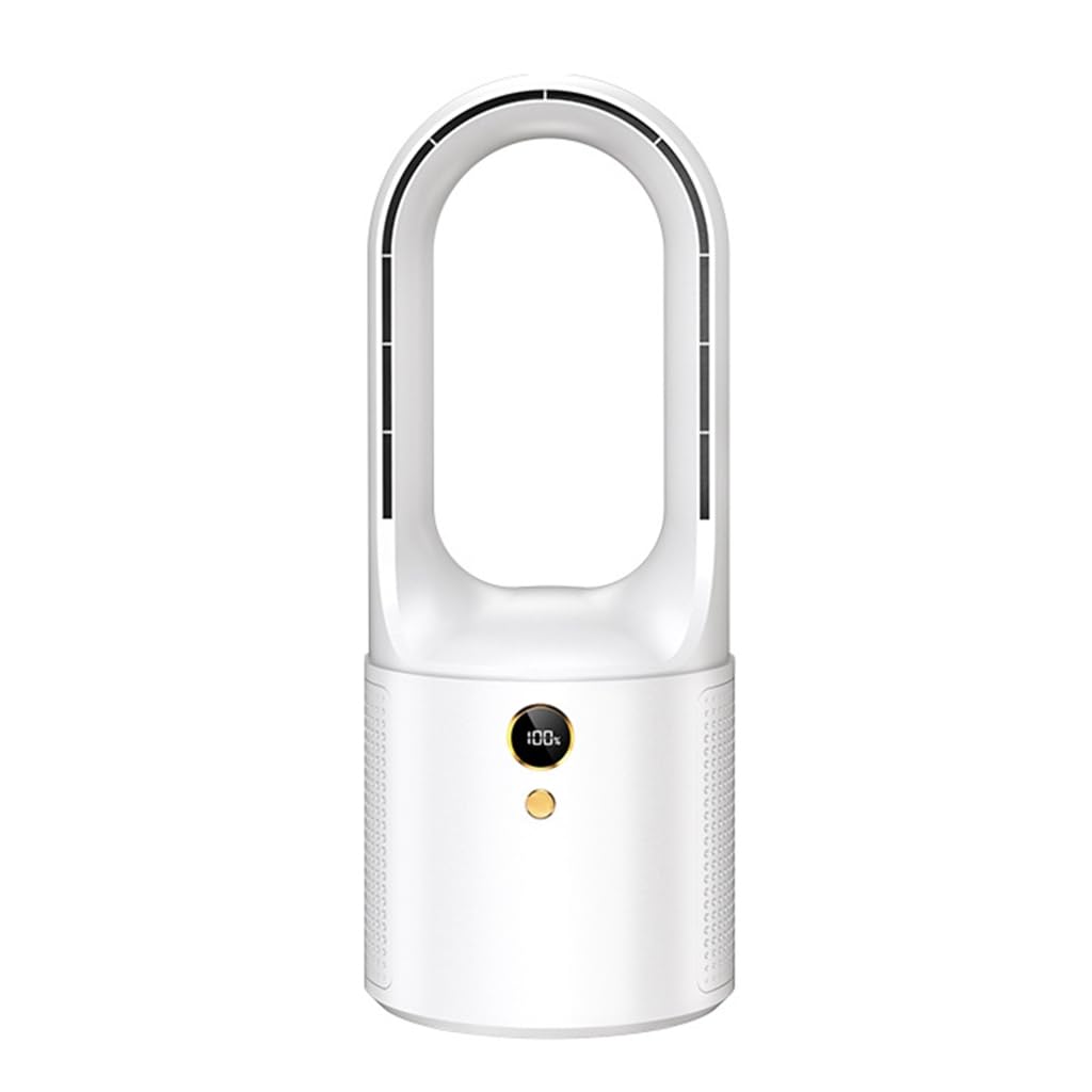 Ventilateur de bureau sans pales mini rafraîchisseur d'air USB compact pour ordinateur