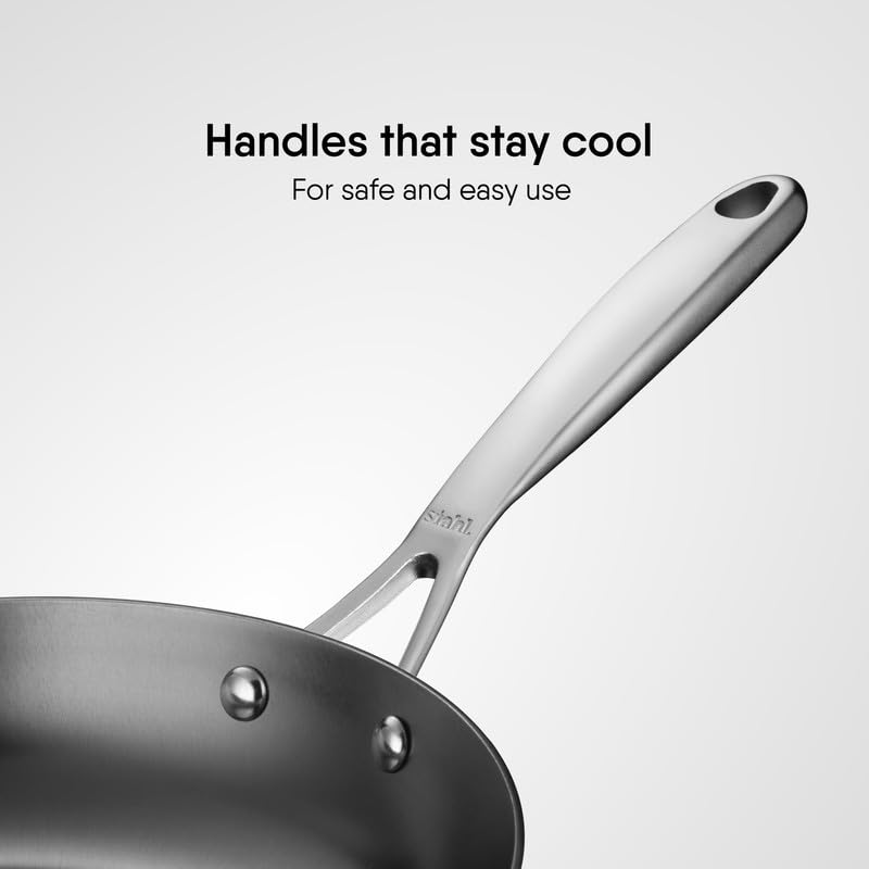 Poêle en fonte d'exception stahl Blacksmith Plus 7420 pour cuisson induction