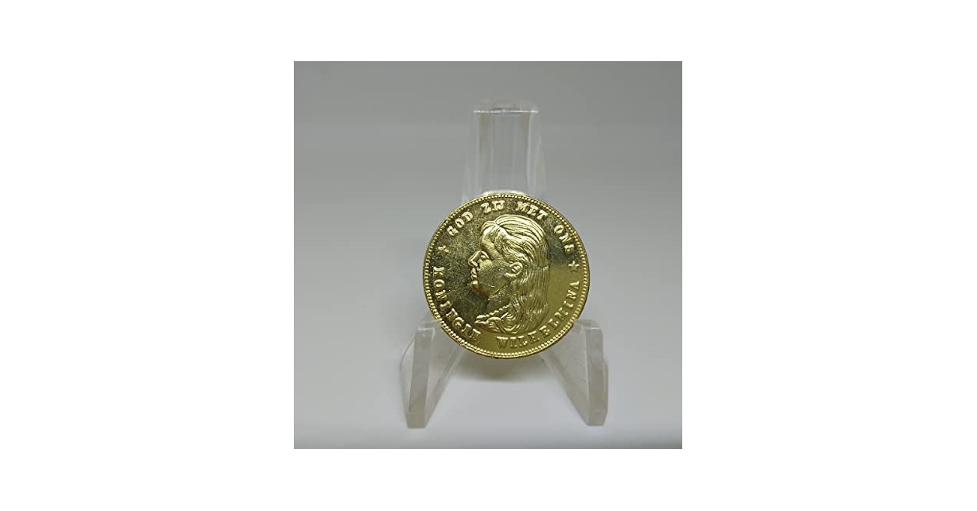 ウィルヘルミナ女王金貨 グルデン金貨 10グルデン金貨 ウィルヘルミナ女王｜コイン買取