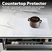 SUPER KITCHEN Backmatte Silikon Unterlage Rutschfeste Silikonmatte Küche – Ansicht 8