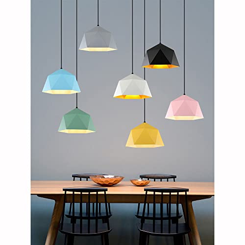 Lampe suspendue macaron E27 pour restaurant et bar moderne
