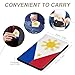 Philippines Flag Fashion Passport Card Holder Cover Case Travel Essentials Wallet for Women Men, style