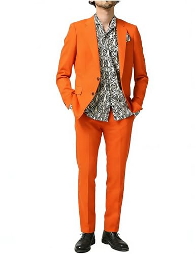 Veste à boutons simple et pantalon de costume homme pour Noël chic