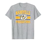 Nashville Predators Stripe Gray Officially Licensed T-Shirt