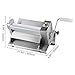 Happybuy Manual Dough Sheeter Machine, Puff Pastry Sheeter and Fondant Roller, Removable Handle, Roller for Easy Cleaning, Max 1/2 inch Adjustable Thickness, for Home or Small Commercial Kitchens