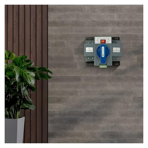 Interruptor de transferencia automática para cortes de luz en el hogar 110V 63A 3