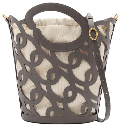 Oscar de la Renta, Oscar Chain-Link Leather Tote