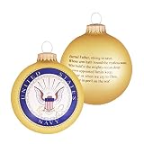 Christmas by Krebs 3 1/4" (80mm) Made in The USA Designer Seamless Gold Velvet Military Patriotic Gl