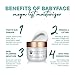 Babyface MEGA LIFT CREME All-In-One Daytime/Nighttime Moisturizer - Peptides, Vitamin C, AHA's, COQ10