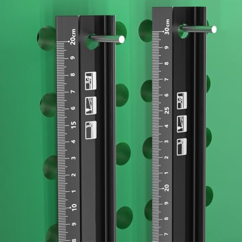 Blood On Ruler Raised Grip Aluminium Ruler – 20/30/45 cm Metal Cutting Ruler for Craft ...