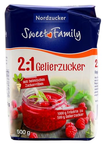 Nordzucker Sweet Family Gelierzucker 2:1, 14er Pack (14 x 500g)