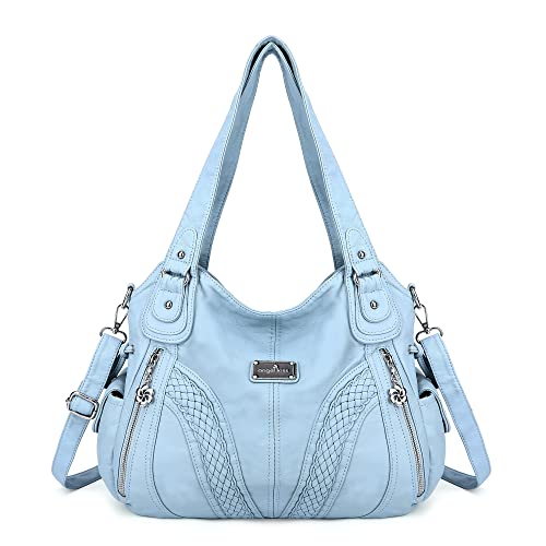 Sac à bandoulière fourre-tout pour femme Angel Kiss noir