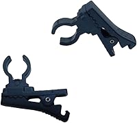 Vista 9 de Amikite 2 clips de transmisor de micrófono, clip de metal de repuesto para Sony UTX-B03/B40, Boya, Saramonic, Shure, Sennheiser