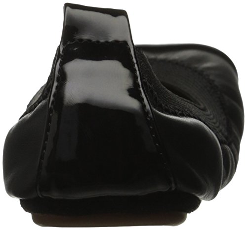 Yosi Samra Girl's Scarlet Captoe Ballet Flat3