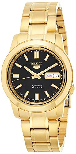 Preisvergleich Produktbild Seiko Herren 5 Automatische Analog Casual Japan Armbanduhr snkk22j1