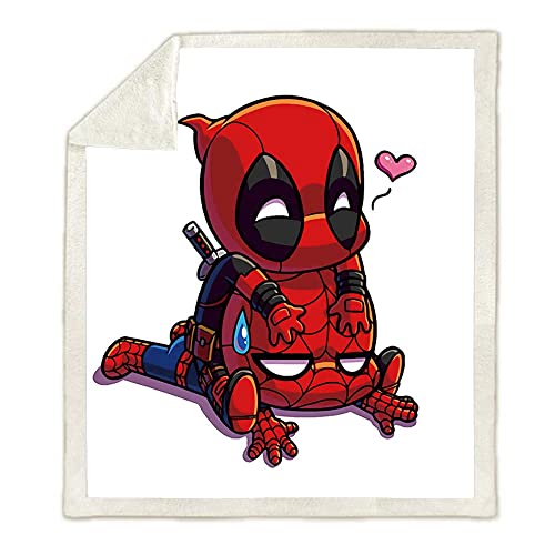 Wohndecke, Kuscheldecke, Sofadecke, 3D Mikrofaser-Fleece-Decke, Warm, Super Weiche Kinder-Flanelldecke 150X200 cm Cover