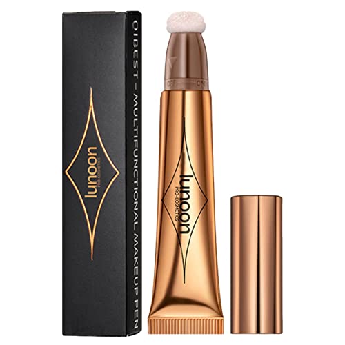 Caneta Iluminadora para Maquiagem - Iluminador multiuso Beauty Wand Face,Caneta brilhante para olhos