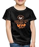 Für die Kleinsten legen wir größten Wert auf Qualität: strapazierfähiges T-Shirt mit hoher Stoffdichte sowie doppelten Nähten an Bund und Ärmeln, dabei maschinenwaschbar bei 30°C