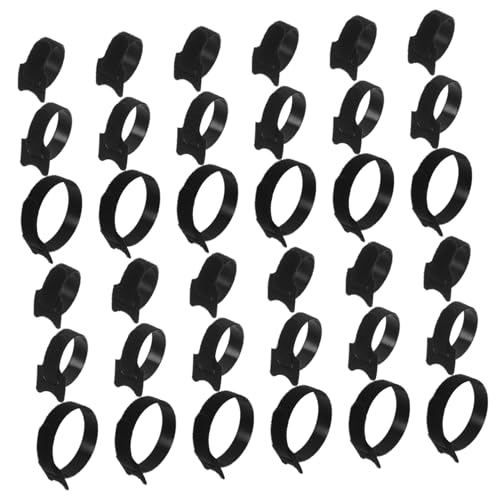 Cabilock 150 piezas de correas organizadoras para cables en diseño de gato reutilizables para manejo de cables miniatura 1