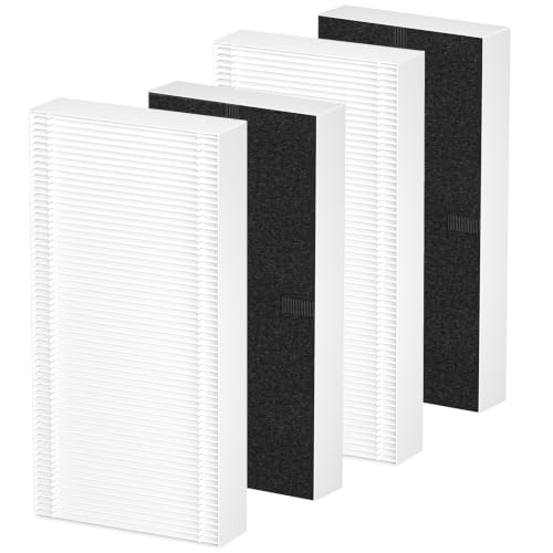 4-Pack-Filter-Replacement-for-FRF102B-Compatible-with-Filter-U-HRF201B-Compatible-with-HHT270-HHT290-Series 4 Pack Filter Replacement for FRF102B, Compatible with Filter U HRF201B Compatible with HHT270, HHT290 Series - Image 1