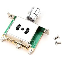 Alnicov 1PC 3 Way Pickup Selector Switch with Silver Tip for Electirc Guitars