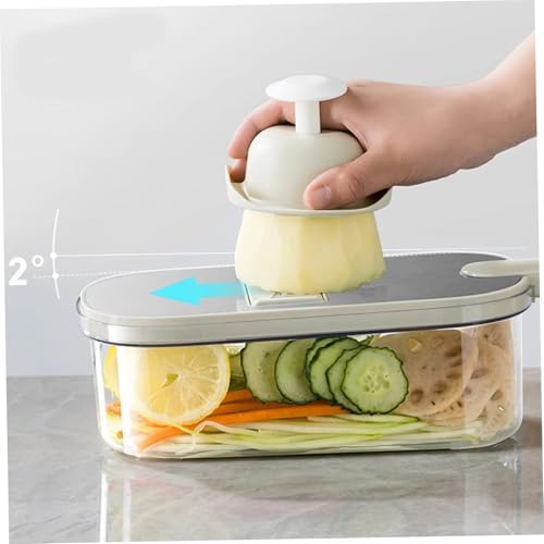 Coupe-légumes multifonctions à lames en acier pour pommes de terre