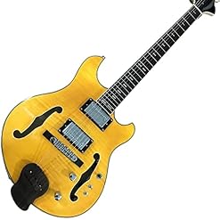 GaYouny Guitare Guitare Électrique Bouffon Flamme Érable Classique Acoustique Guitare Acoustique Guitare électrique… - Les Beatles, Paul McCartney, John Lennon, RIngo Starr, George Harrison