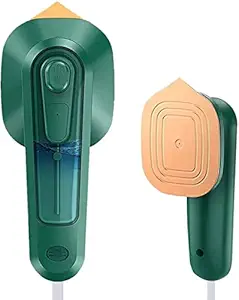 CPD Empire Portable Micro Steam iron, green iron Handheld Garment Steamer, Dry And Wet Wrinkles Removing Lightweight Steamer for Home Office,Fast Heat Mini Ironing Machine