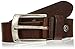 Produktbild camel active Herren Gürtel aus Leder Dunkelbraun menswear-XXL